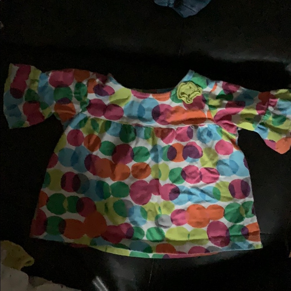Baby girl bell-sleeved top